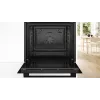 Horno eléctrico empotrable Bosch Serie 4 HRG312BB4, 71 L, 3600 W, negro, control táctil, A+