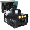 Light4Me GIG Set 1 set de máquina de humo, 400 W, efecto de luz LED 4 en 1, 1 litro de líquido de humo