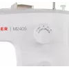 Máquina de coser semiautomática SINGER M2405 — mecánica, 11 programas, 8 tipos de puntada, 70W, blanca