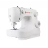 Máquina de coser semiautomática SINGER M2405 — mecánica, 11 programas, 8 tipos de puntada, 70W, blanca
