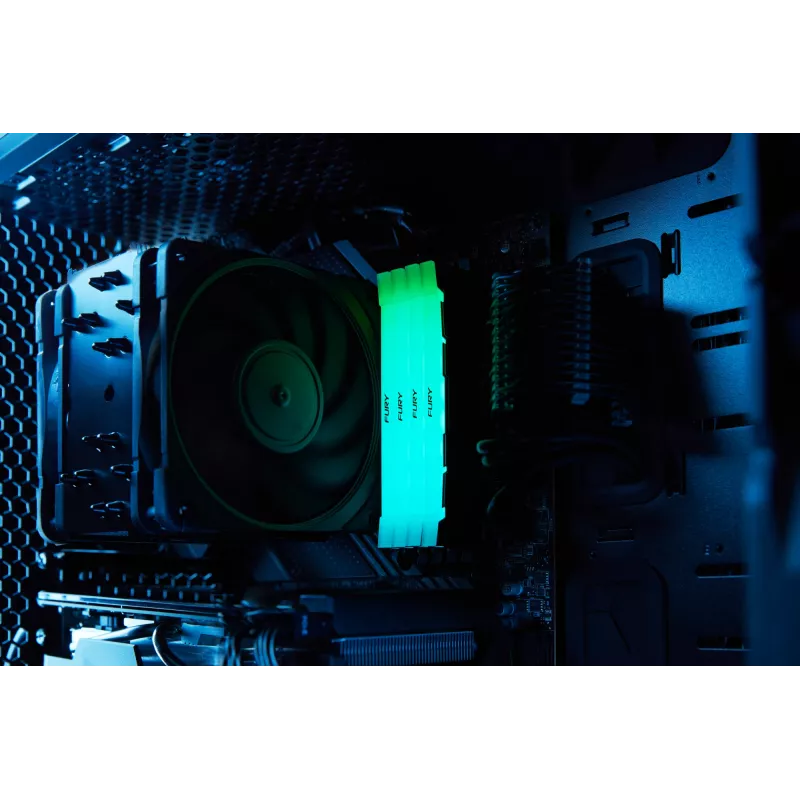 Kingston Technology FURY 16GB 3200MT/s DDR4 CL16 DIMM 1Gx8 Renegade RGB
