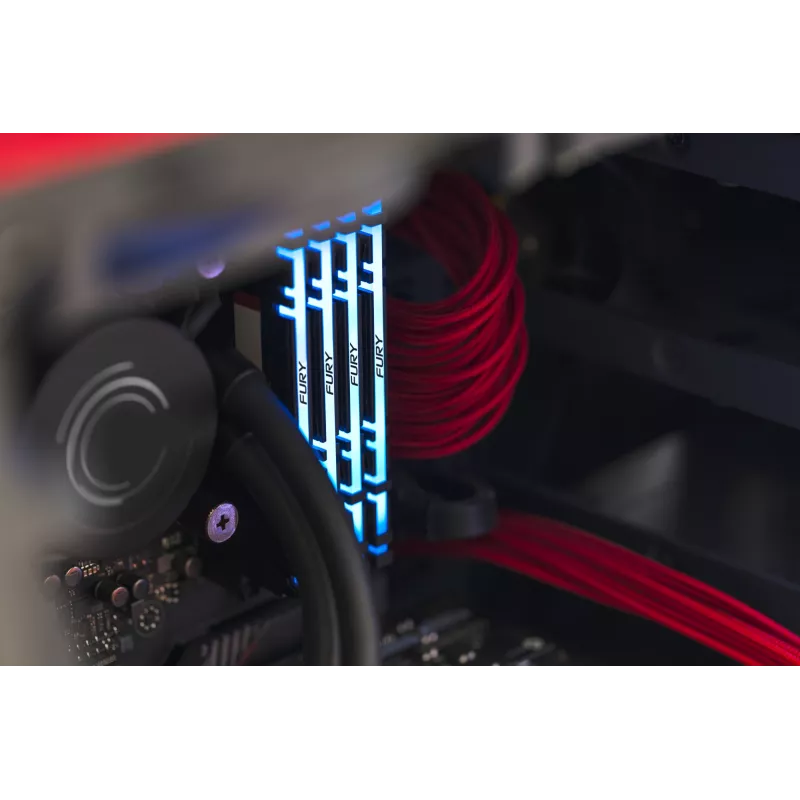 Kingston Technology FURY 16GB 3200MT/s DDR4 CL16 DIMM 1Gx8 Renegade RGB