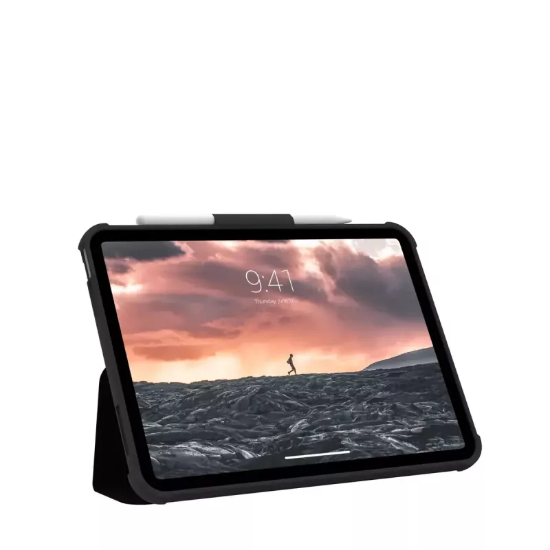 Funda tipo folio Urban Armor Gear Plyo 27,7 cm 10,9 pulgadas negra transparente
