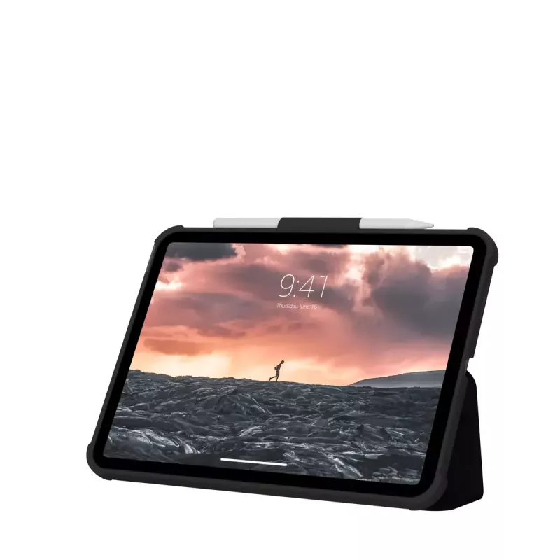 Funda tipo folio Urban Armor Gear Plyo 27,7 cm 10,9 pulgadas negra transparente