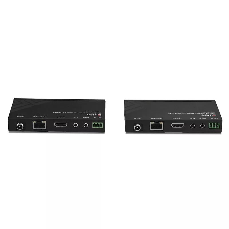 Lindy 70m Cat.6 HDMI 4K30, extensor HDBaseT con IR y RS-232 con PoC