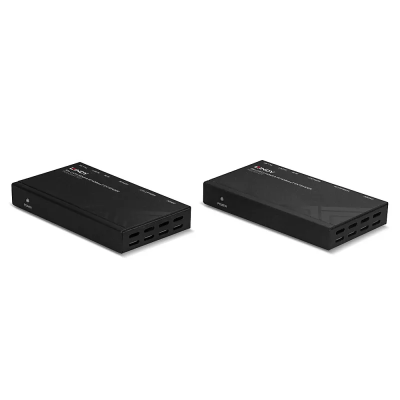 Lindy 70m Cat.6 HDMI 4K30, extensor HDBaseT con IR y RS-232 con PoC