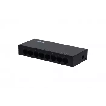 Dahua Technology Access switch Gigabit de 8 puertos no gestionado, no gestionado, L2, Gigabit Ethernet (10/100/1000)