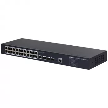 Dahua Technology SG4028 Switch gestionado L2 Gigabit Ethernet (10/100/1000) Negro