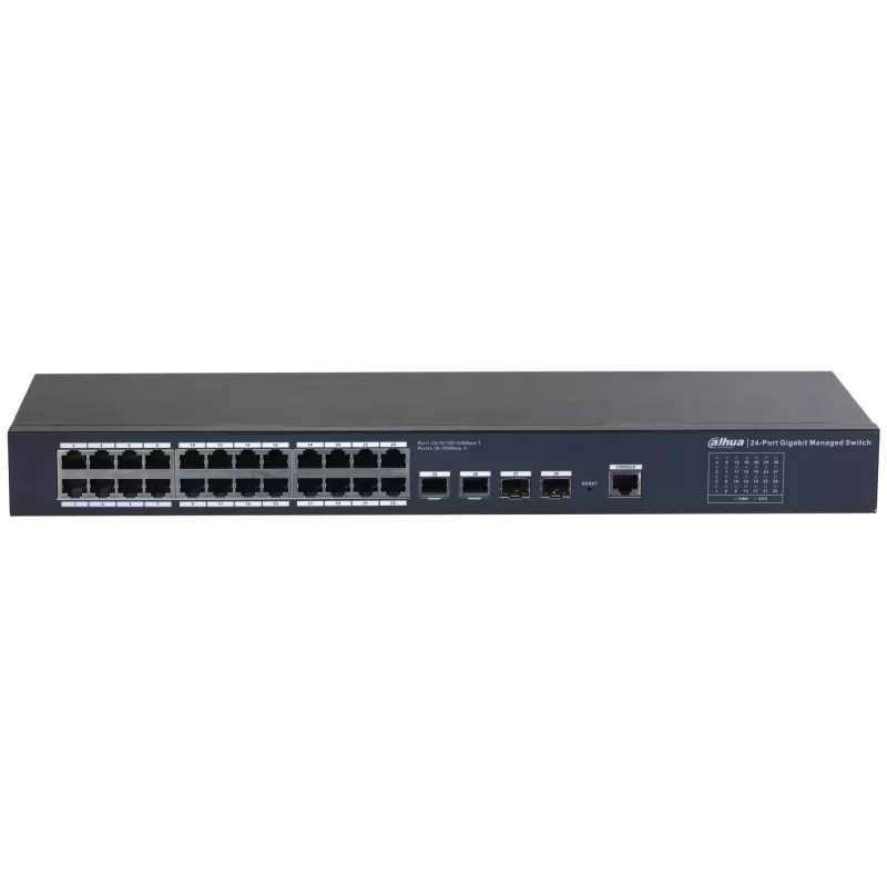 Dahua Technology SG4028 Switch gestionado L2 Gigabit Ethernet (10/100/1000) Negro