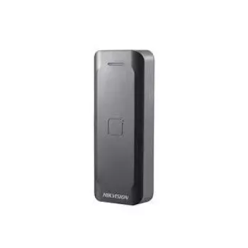 Lector de control de acceso Hikvision DS-K1802M lector de control de acceso básico negro ancho 43,3 mm profundidad 17 mm altura 115,9 mm