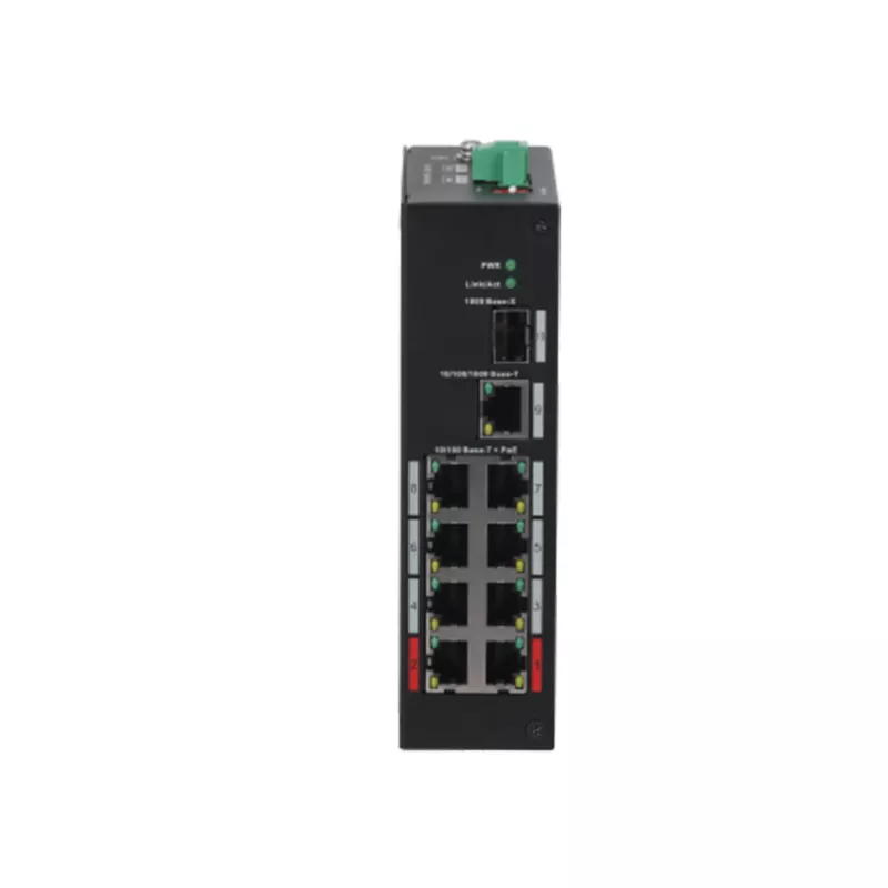 Dahua Technology PFS3110-8ET-96-V2 Fast Ethernet (10/100) no gestionado Power over Ethernet (PoE) 10U negro