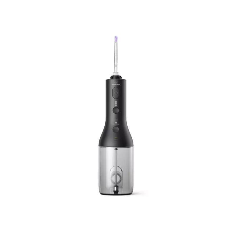 Philips Sonicare 3000 series Irrigador bucal inalámbrico HX3826/33 - Negro