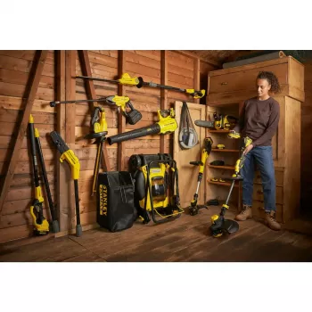 Cortasetos eléctrico STANLEY FATMAX SFMCPH845M1-QW — 45 cm doble cuchilla, 18 V Li‑Ion, 4,1 kg