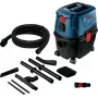 Bosch GAS 15 PS Professional aspirador cilíndrico, en seco, 1100 W, 15 l, bolsa para polvo