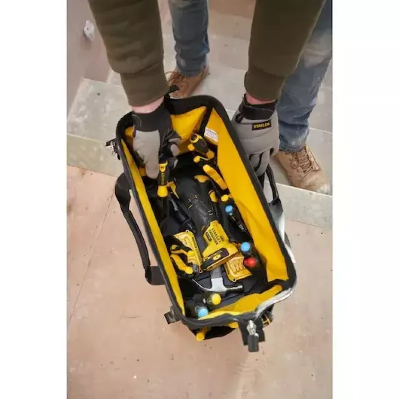 Maletín de almacenamiento de herramientas Stanley FATMAX FMST17627-1 impermeable negro amarillo