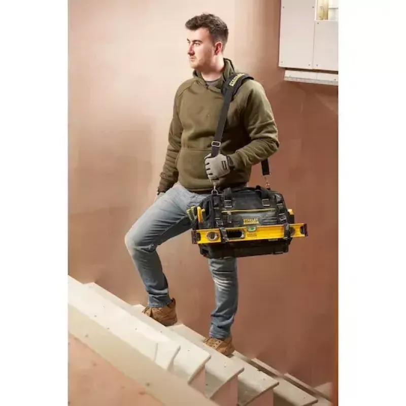 Maletín de almacenamiento de herramientas Stanley FATMAX FMST17627-1 impermeable negro amarillo