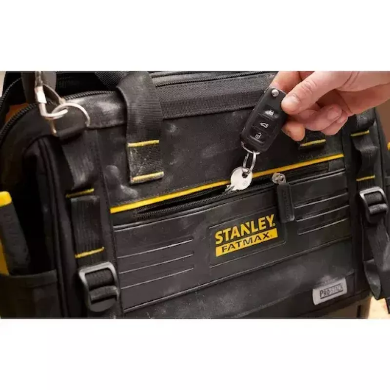 Maletín de almacenamiento de herramientas Stanley FATMAX FMST17627-1 impermeable negro amarillo
