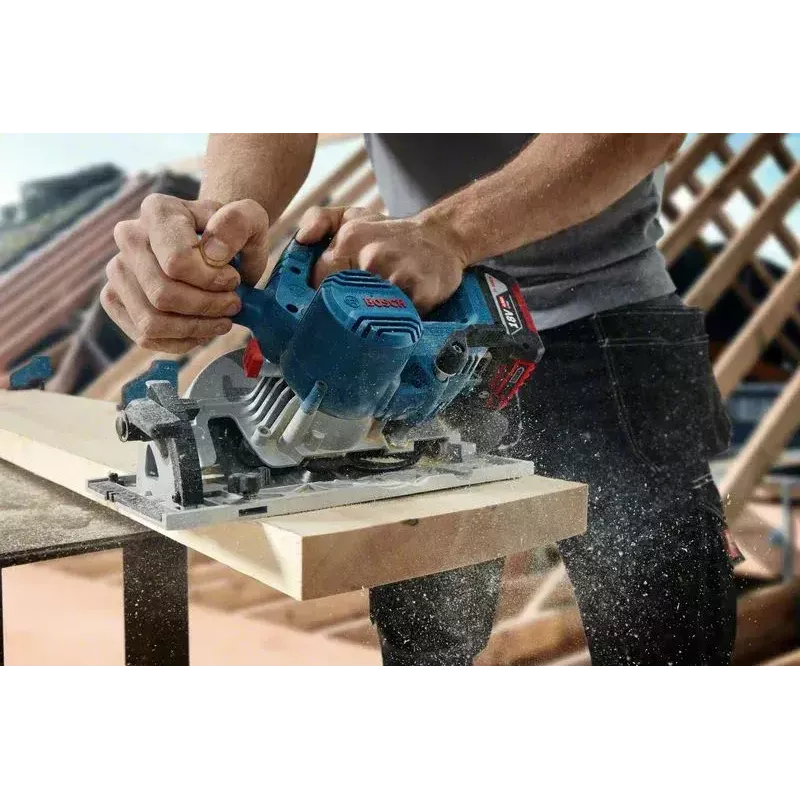 Bosch GKS 185-LI 16,5 cm negro, azul, gris 5000 rpm