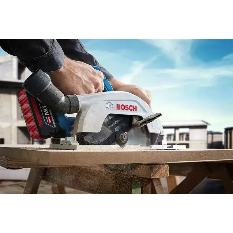 Bosch GKS 185-LI 16,5 cm negro, azul, gris 5000 rpm