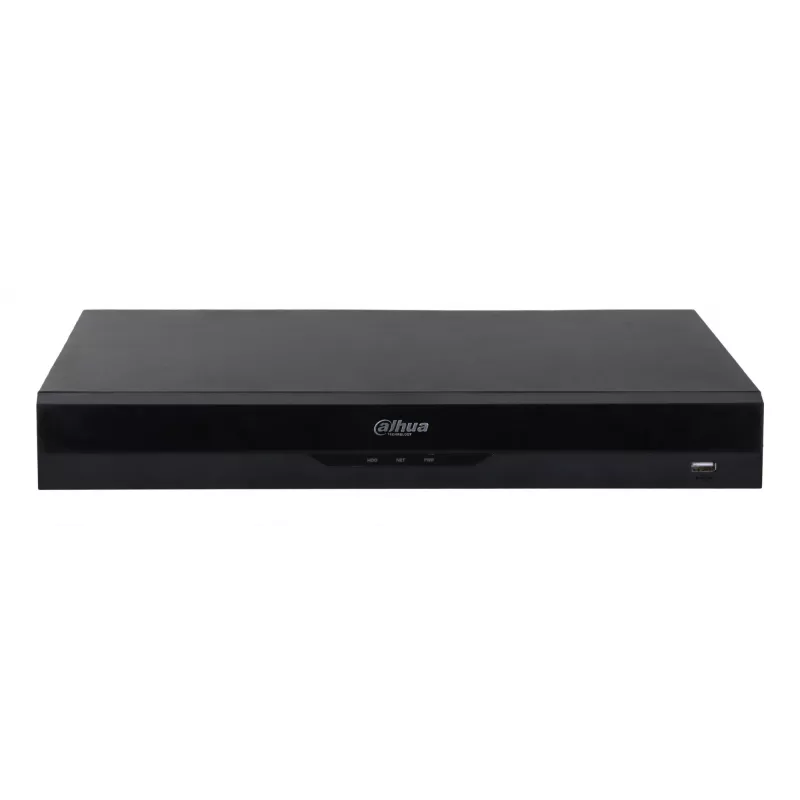 Dahua Technology WizSense NVR5216-16P-EI2 Grabador de vídeo en red 1U Negro
