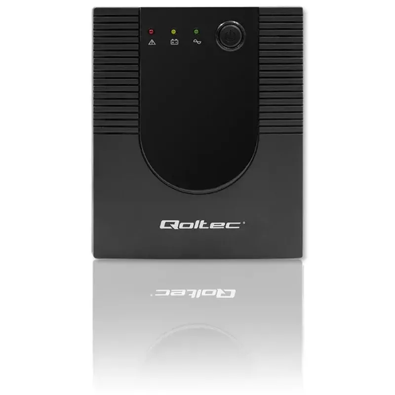 Qoltec UPS 53776 Line-Interactive 1,5 kVA 900 W 4 salidas AC