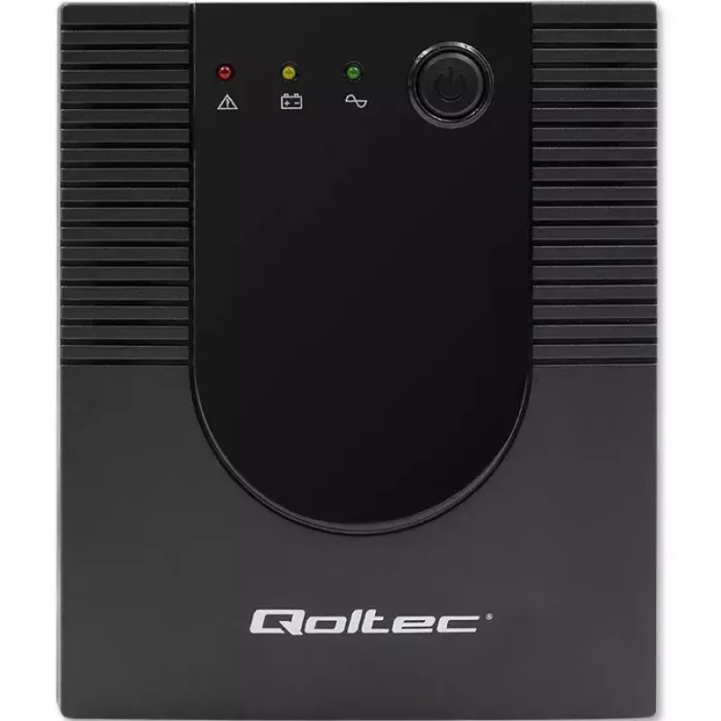 Qoltec UPS 53776 Line-Interactive 1,5 kVA 900 W 4 salidas AC