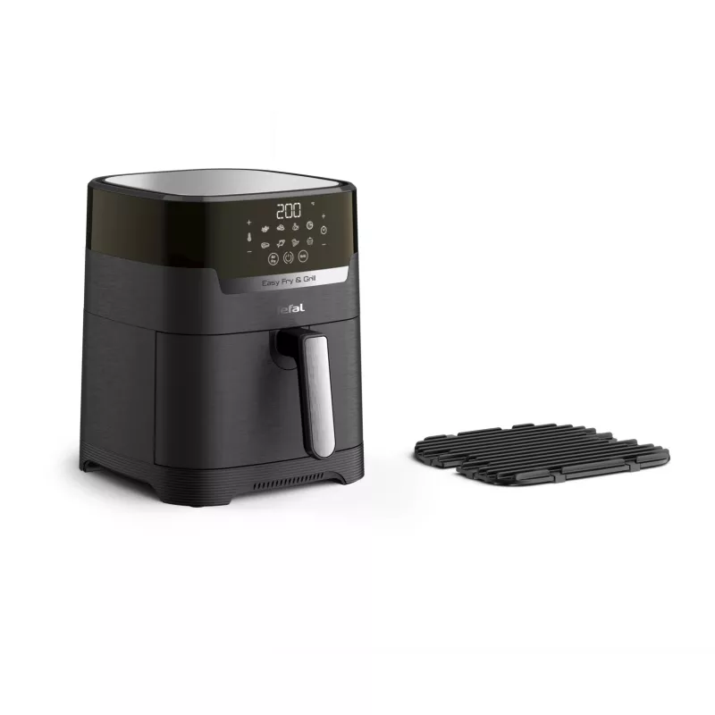 Tefal Easy Fry & Grill EY5058 Freidora de aire caliente individual 4,2 L de pie 1550 W Negro