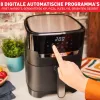 Tefal Easy Fry & Grill EY5058 Freidora de aire caliente individual 4,2 L de pie 1550 W Negro