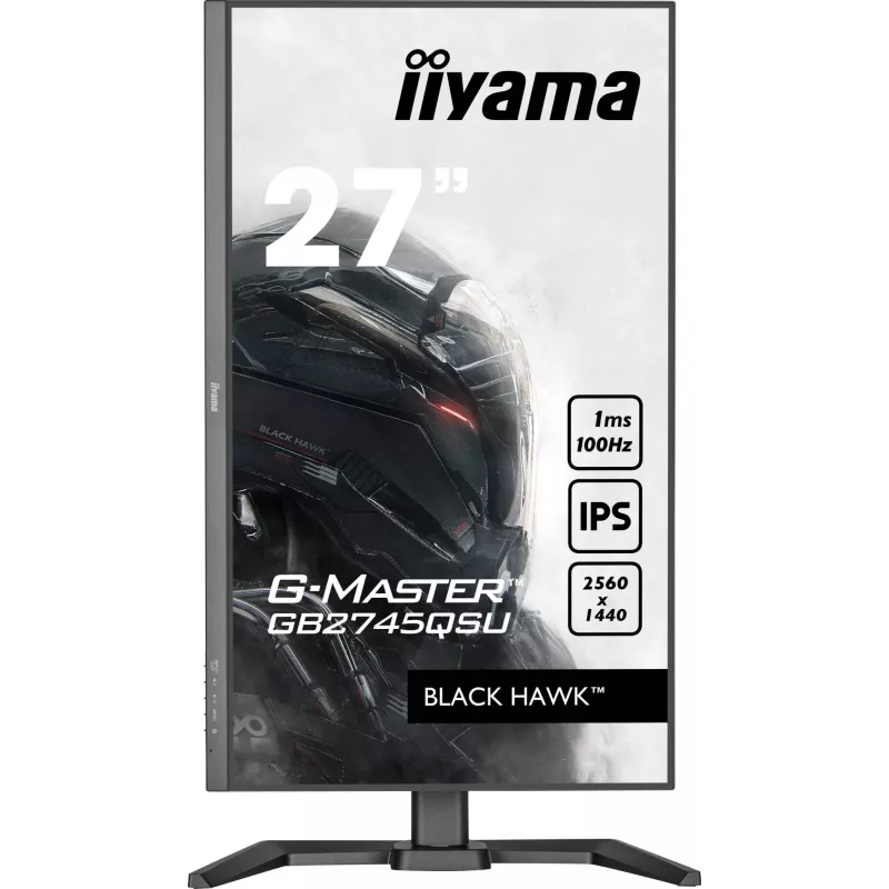 Monitor de ordenador iiyama G-MASTER GB2745QSU-B2 68,6 cm (27 pulgadas) 2560 x 1440 píxeles Wide Quad HD LED Negro