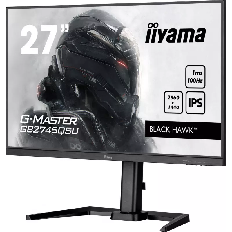 Monitor de ordenador iiyama G-MASTER GB2745QSU-B2 68,6 cm (27 pulgadas) 2560 x 1440 píxeles Wide Quad HD LED Negro