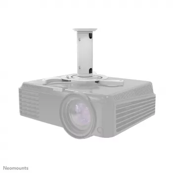 Neomounts BEAMER-C80WHITE Soporte de techo para proyector - Altura 13-20 cm - totalmente orientable