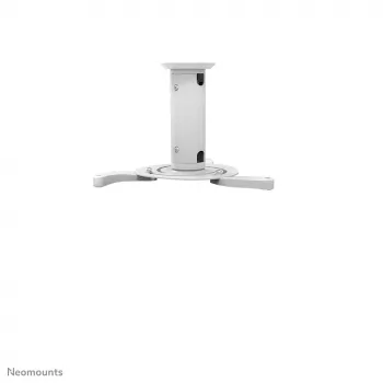 Neomounts BEAMER-C80WHITE Soporte de techo para proyector - Altura 13-20 cm - totalmente orientable