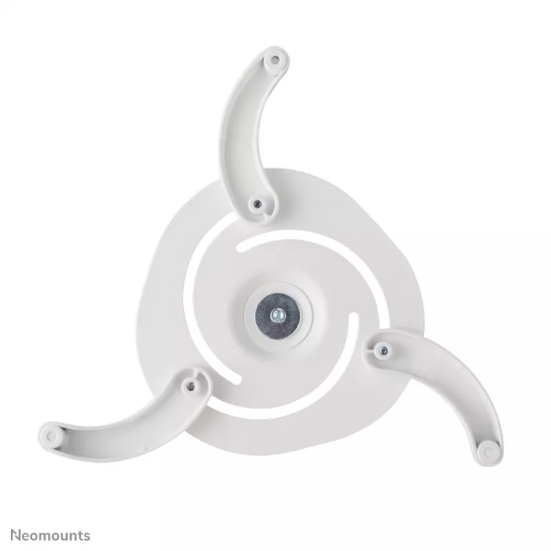 Neomounts BEAMER-C80WHITE Soporte de techo para proyector - Altura 13-20 cm - totalmente orientable