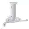 Neomounts BEAMER-C80WHITE Soporte de techo para proyector - Altura 13-20 cm - totalmente orientable