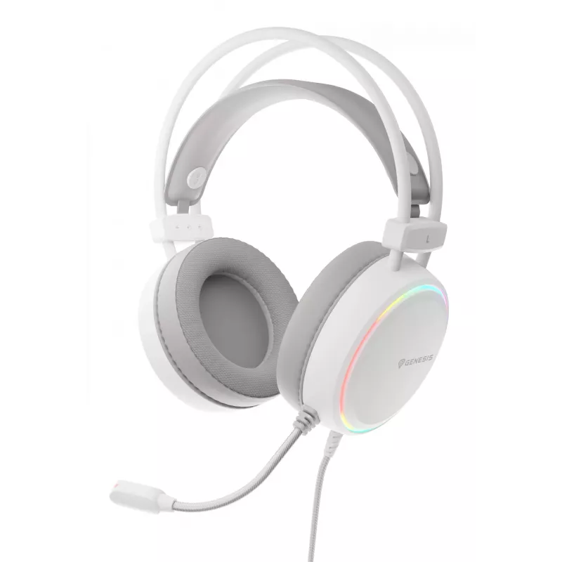 GENESIS NSG-2308 Auriculares/Headset con cable diadema gaming USB Type-A blanco