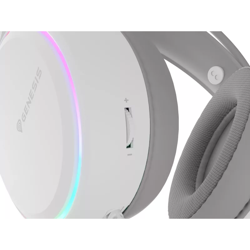 GENESIS NSG-2308 Auriculares/Headset con cable diadema gaming USB Type-A blanco