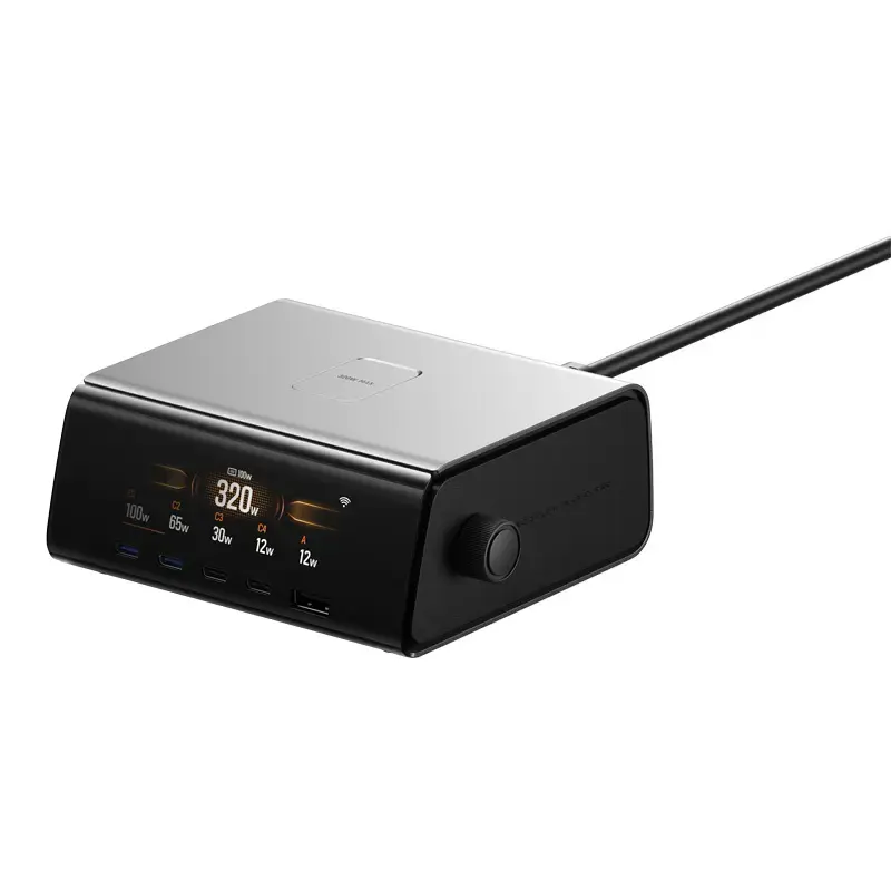 Cargador EcoFlow EF-STATION320W-EU cargador de sobremesa 320W para dispositivos portátiles