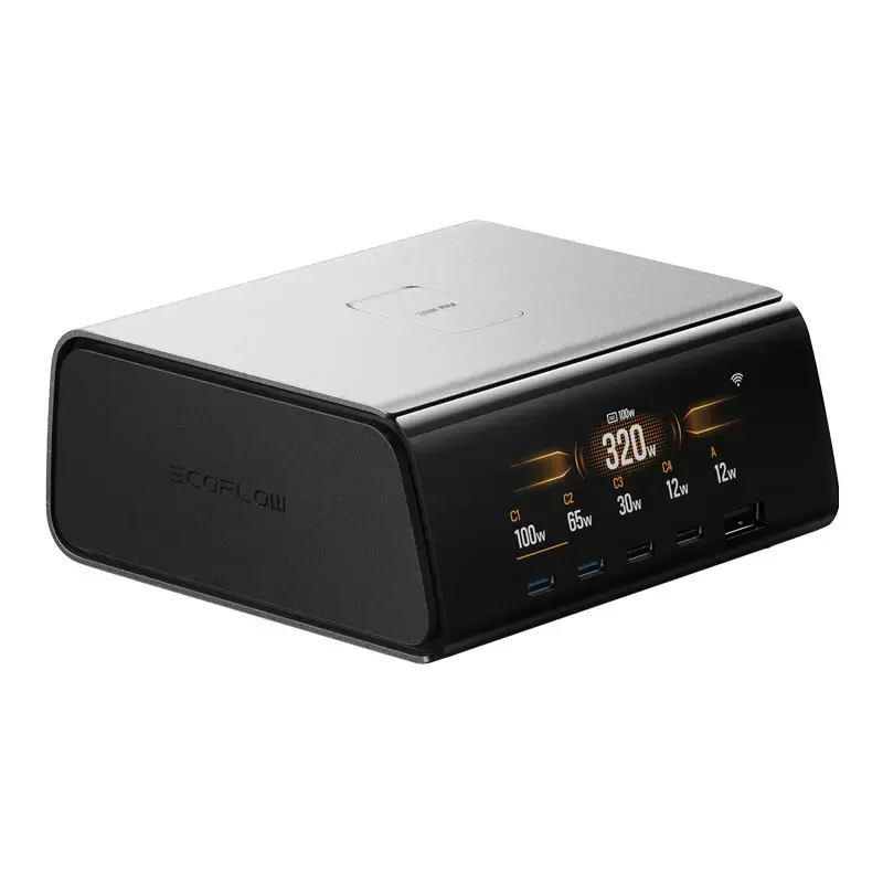 Cargador EcoFlow EF-STATION320W-EU cargador de sobremesa 320W para dispositivos portátiles