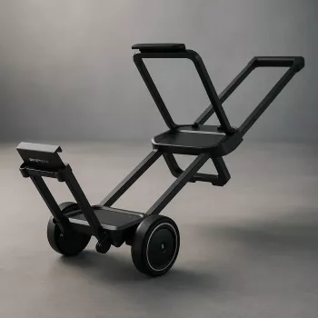 Carro de transporte EcoFlow EFTrolley-DPU para DELTA Pro Ultra — construcción ligera y duradera