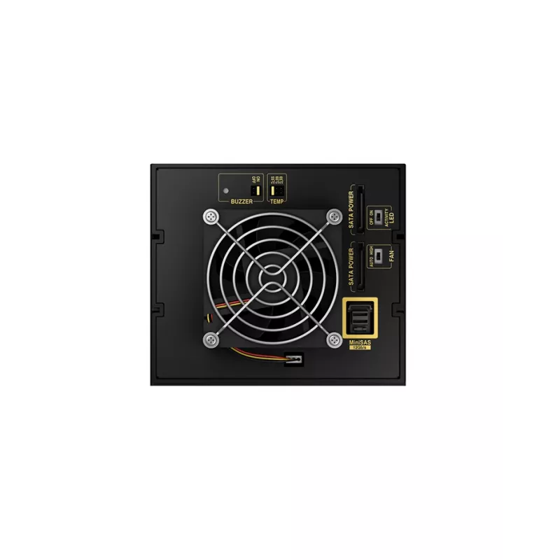 ICY BOX IB-564SAS-12G Conjunto de discos Negro