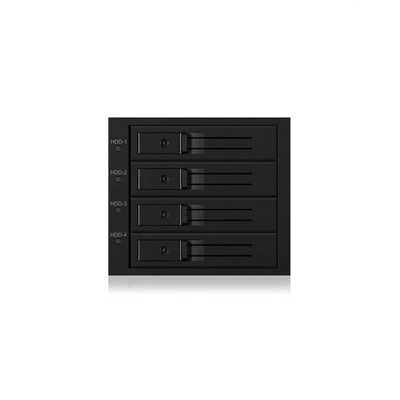 ICY BOX IB-564SAS-12G Conjunto de discos Negro