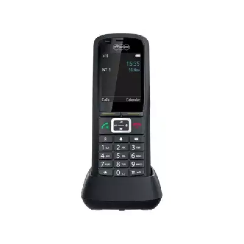 Auerswald COMfortel M-730 terminal DECT, IP65, identificador de llamadas, negro