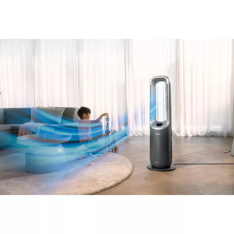 Philips AMF870/15 Purificador de aire 70 m² 46 dB 2200 W Plata, Gris