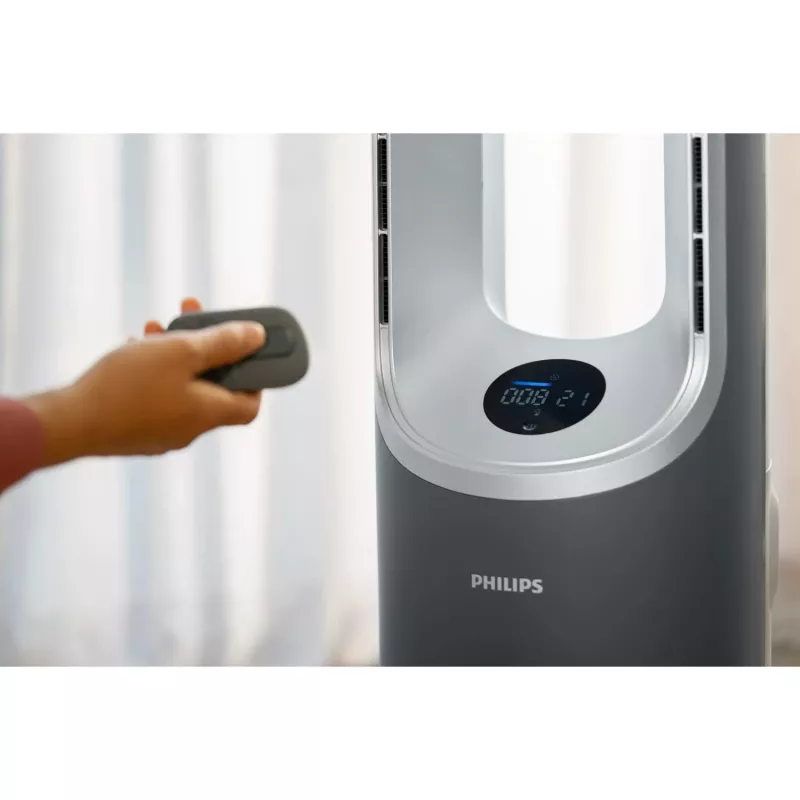 Philips AMF870/15 Purificador de aire 70 m² 46 dB 2200 W Plata, Gris