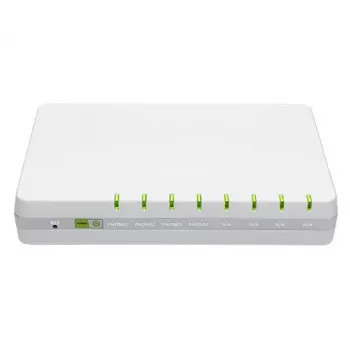 Adaptador de terminal analógico Auerswald 90089 — Módulo de expansión analógico de 4 puertos