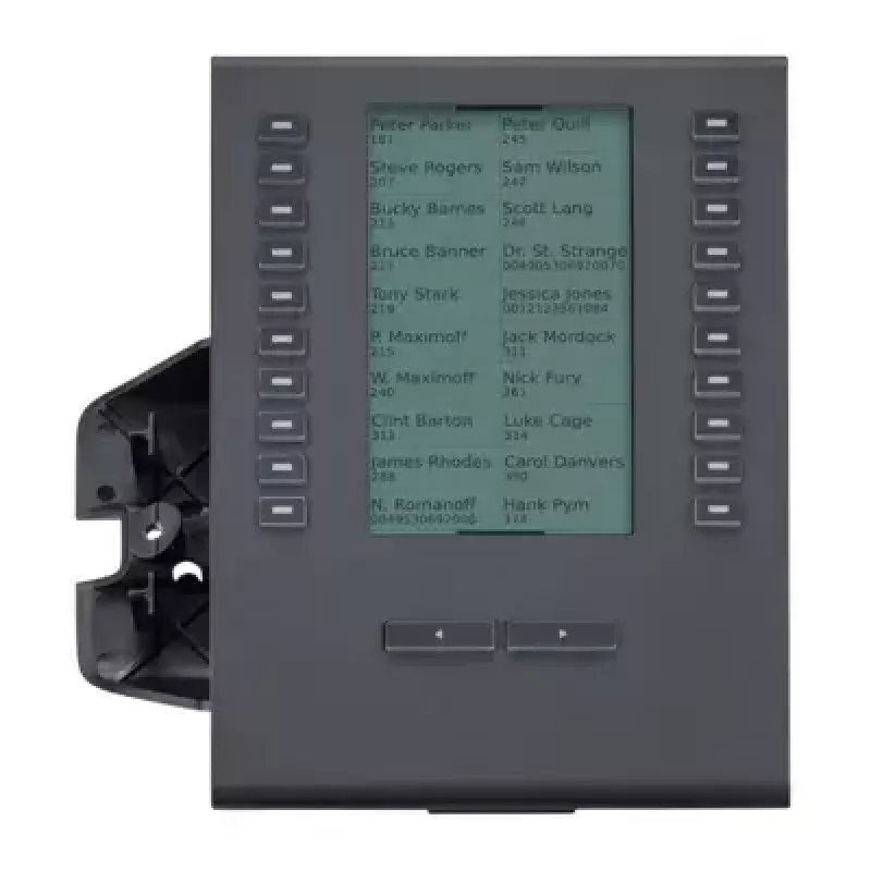 Módulo de expansión IP Auerswald COMfortel D-XT20i Negro 20 teclas