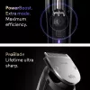 Braun BeardTrimmer 9 BT9560 Recortadora de barba Batería 52 2 cm Húmedo y seco Negro, Plata