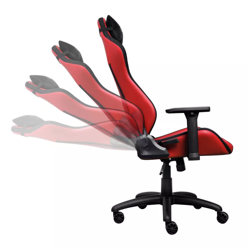 Trust GXT 714 RUYA Silla gaming universal negra, roja