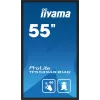 iiyama TF5539AS-B1AG Pantalla signage diseño kiosco 138,7 cm (54,6 inch) LED 435 cd/m² 4K Ultra HD negro pantalla táctil procesador integrado Android 11 24/7