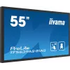iiyama TF5539AS-B1AG Pantalla signage diseño kiosco 138,7 cm (54,6 inch) LED 435 cd/m² 4K Ultra HD negro pantalla táctil procesador integrado Android 11 24/7